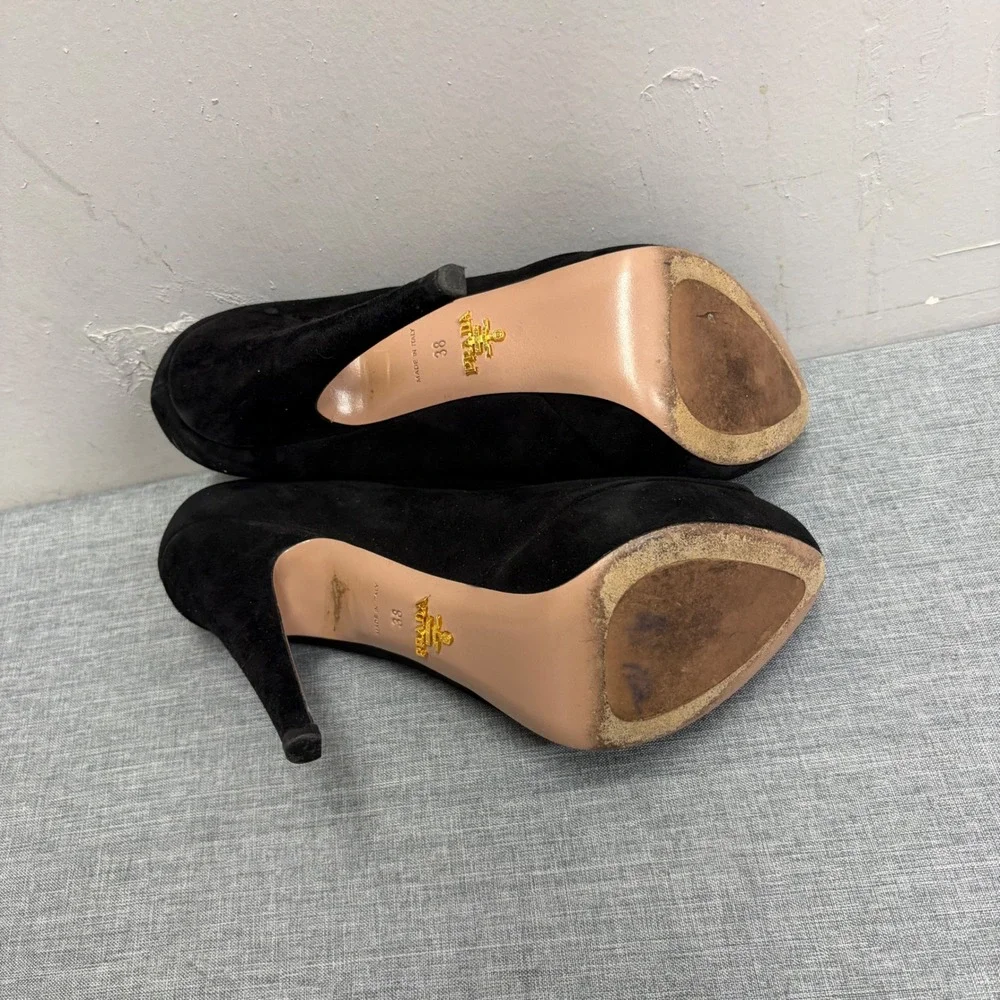 Prada peep toe